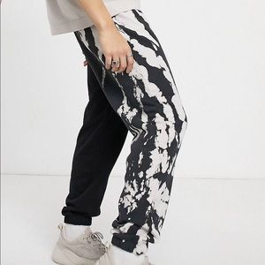 NWOT Split Tie Die Sweatpants